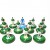 Subbuteo Andrew Table Soccer Bolivia 2018 National Team on RSB Professional Bases